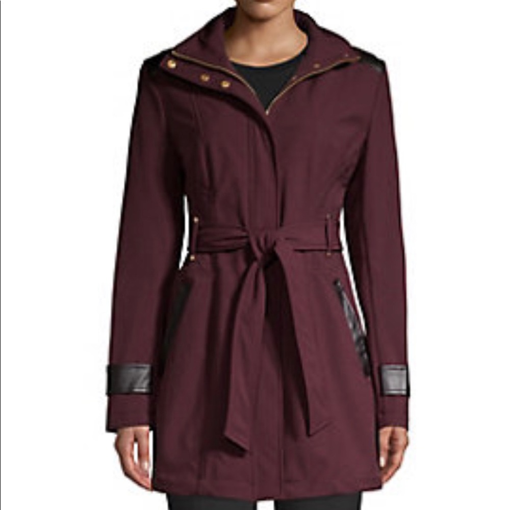 Via Spiga Belted Walker Coat